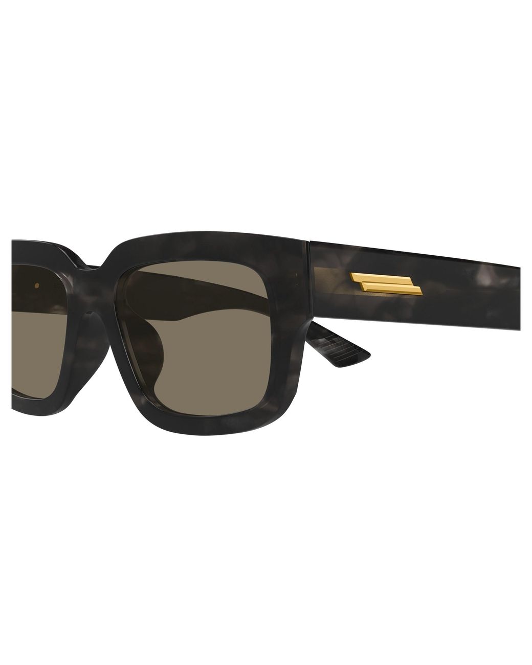 Bottega Veneta Black Bv1359Sa 003 Sunglasses Acetate Squared