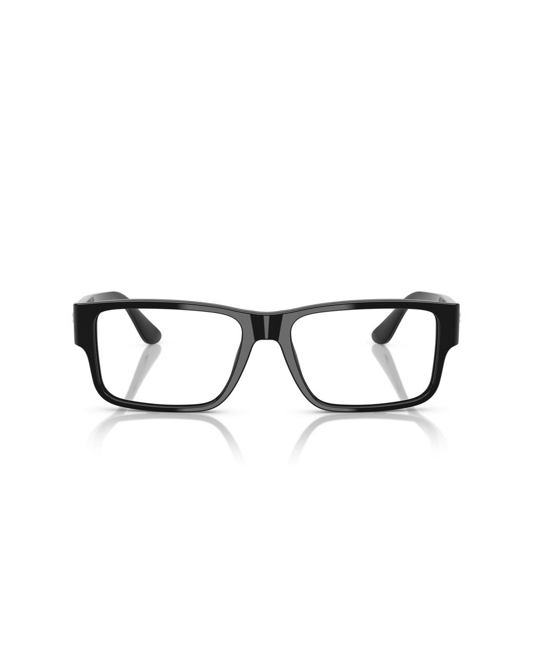 Versace Black Ve3342 5360 Optical Frames Acetate Squared Normal for men