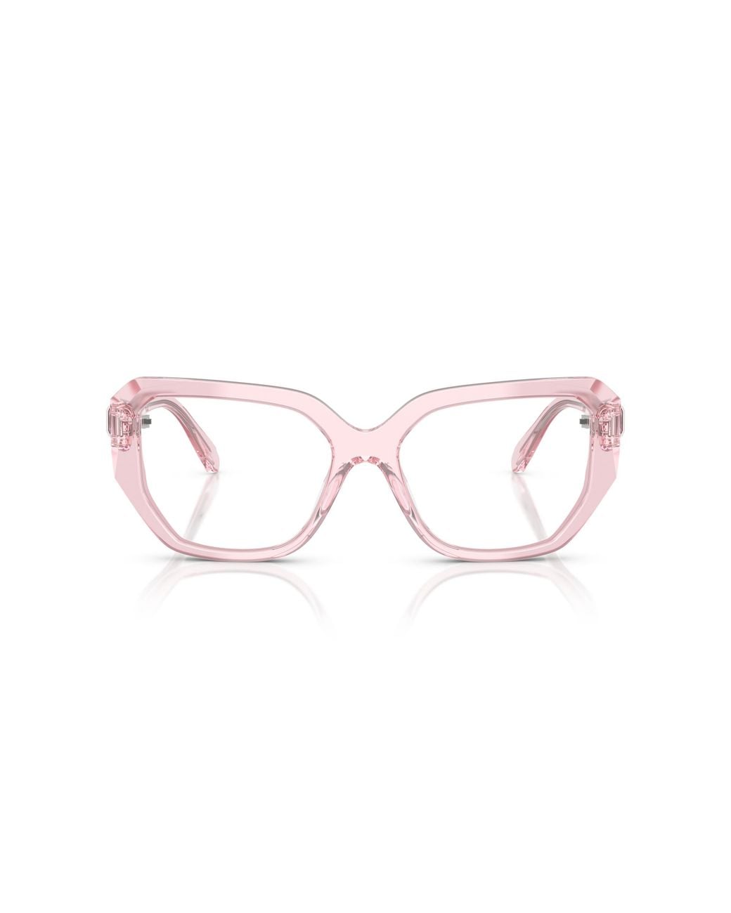 Swarovski Black Sk2035 3001 Optical Frames Acetate Geometric Normal
