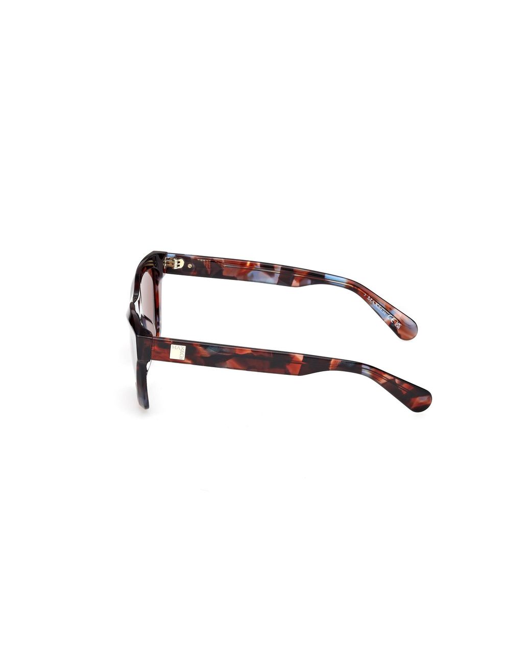 MAX&Co. Black Mo0145 54E Sunglasses Acetate Squared Normal