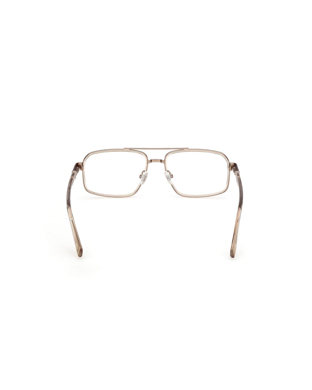 Guess Black Gu50372 045 Optical Frames Metal Squared Normal for men