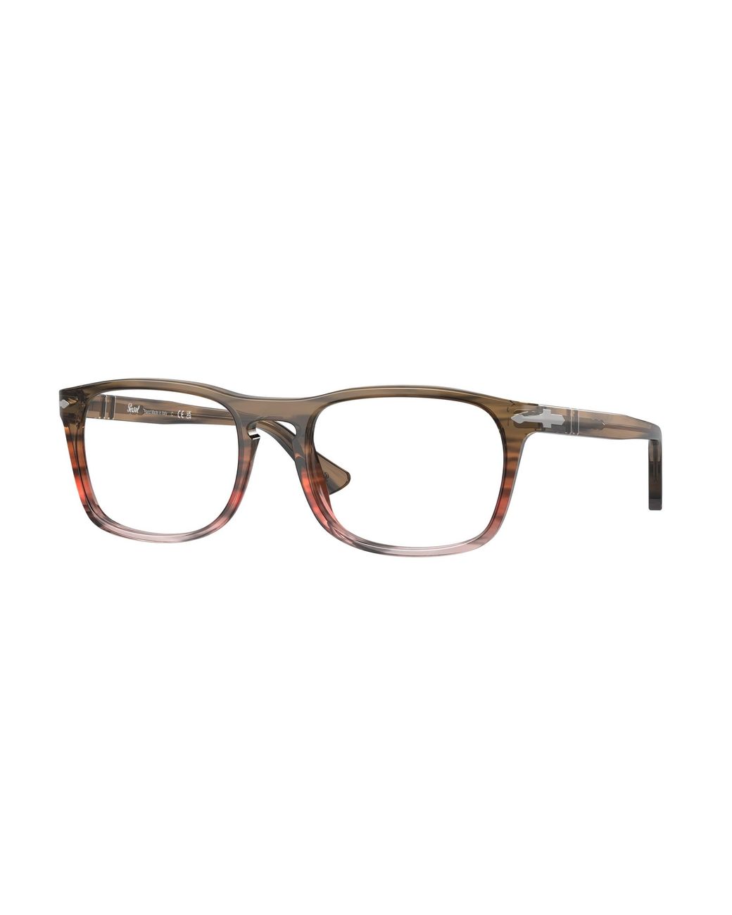 Persol Black Po3344V 1206 Optical Frames Acetate Transparent Pillow Normal