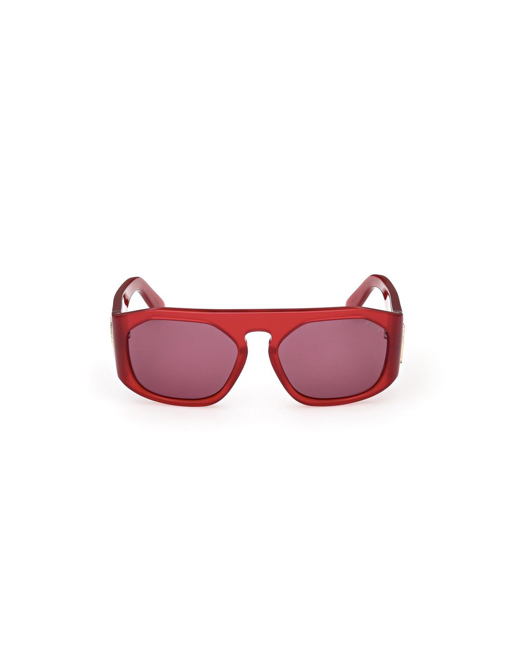 Emilio Pucci Ep0242 66S Sunglasses Acetate Bordeaux Squared Normal
