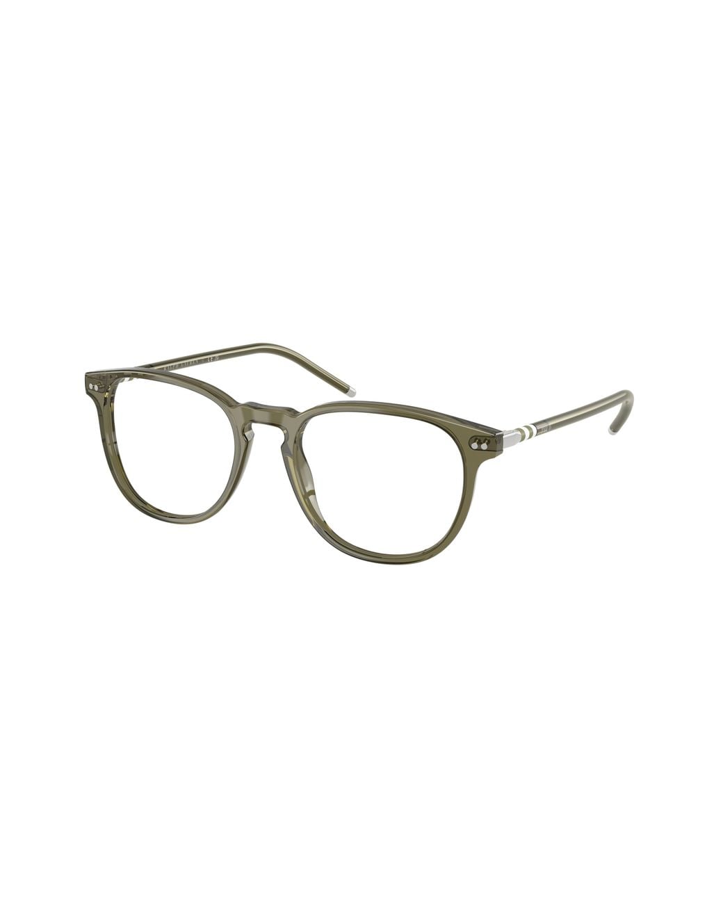 Polo Ralph Lauren Black Ph2225 6284 Optical Frames Acetate Transparent Pantos Normal for men