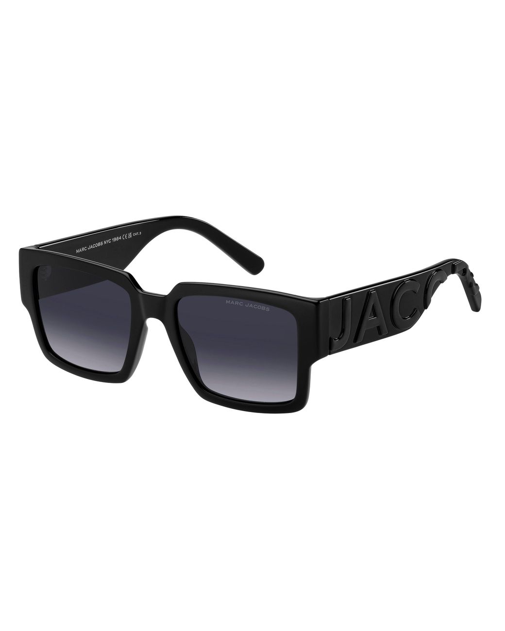Marc Jacobs Black Marc 739/S 08A/9O Sunglasses Injected Squared Shaded