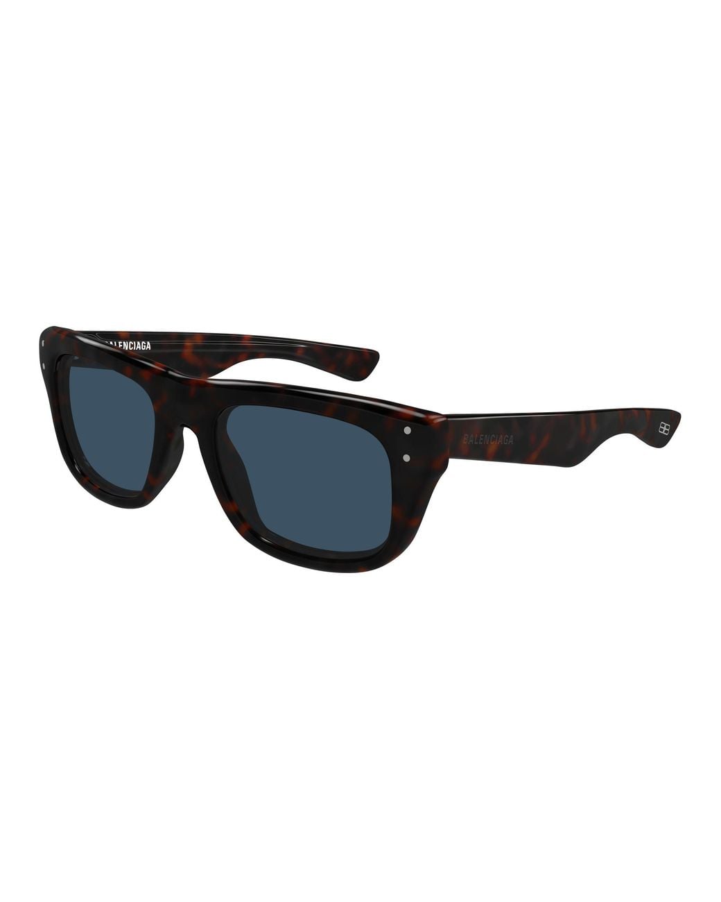 Balenciaga Black Bb0521S 003 Sunglasses Acetate Squared for men