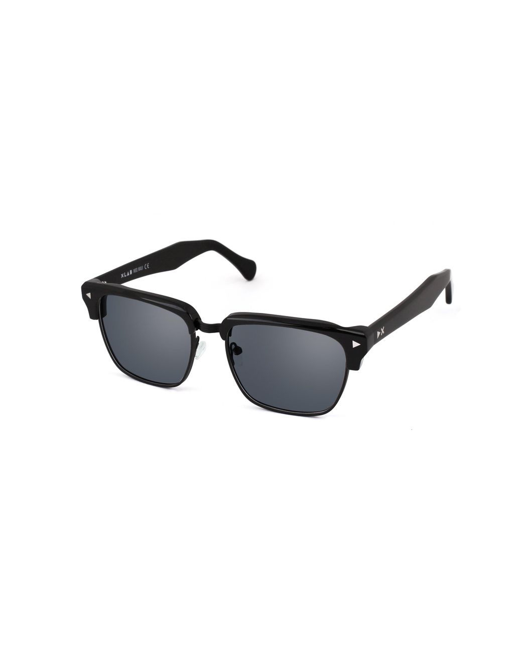 Xlab Black Maui Optical Frames Cello-Metal Squared Anti- Light Anti Light