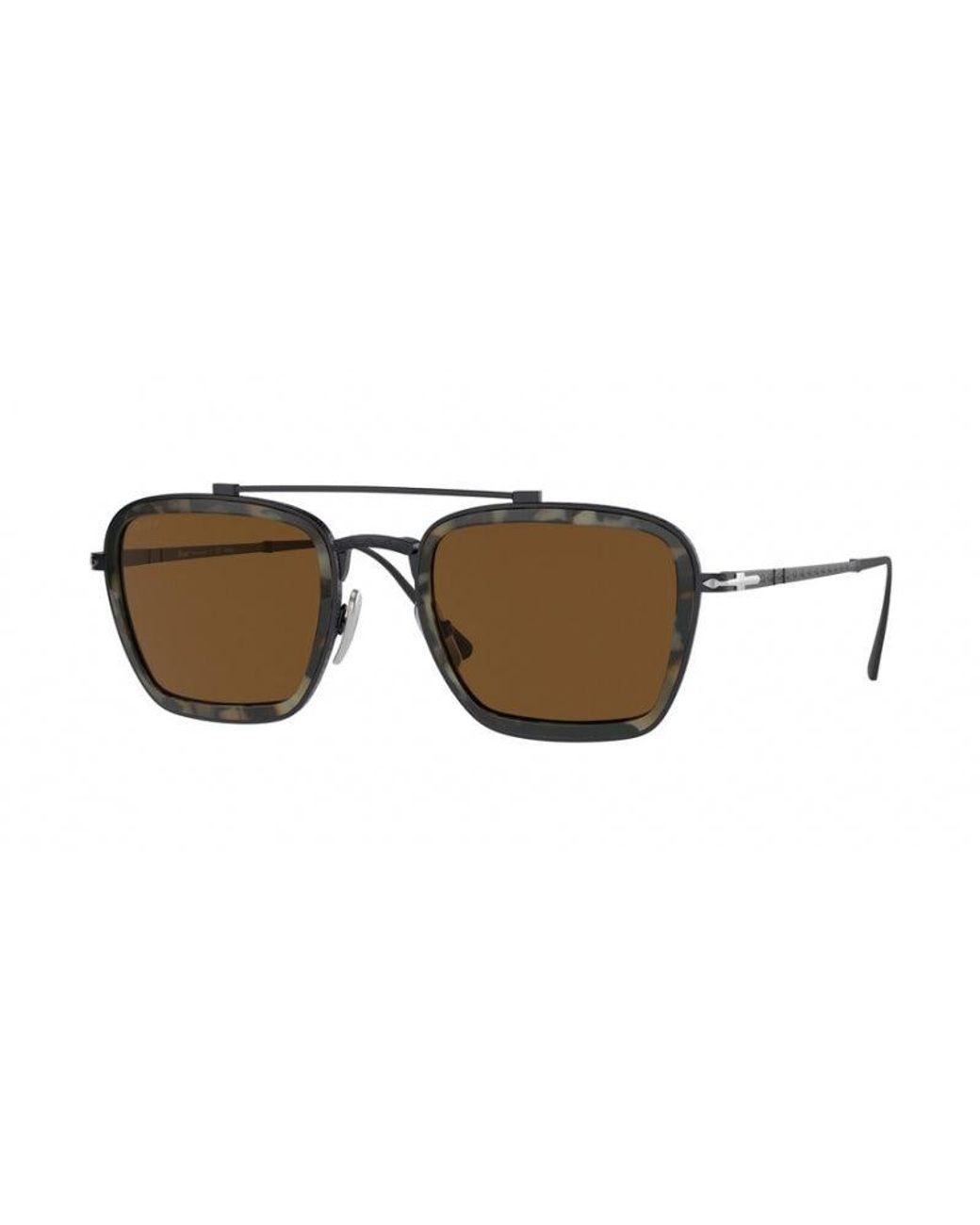 Persol Black Po5012St 801557 Sunglasses Titanium Pillow Polarized
