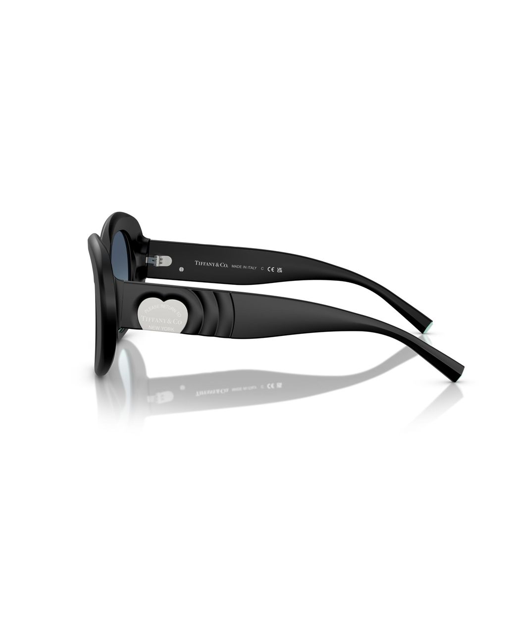 Tiffany & Co Black Tf4228 84259S Sunglasses Acetate Round Normal Shaded
