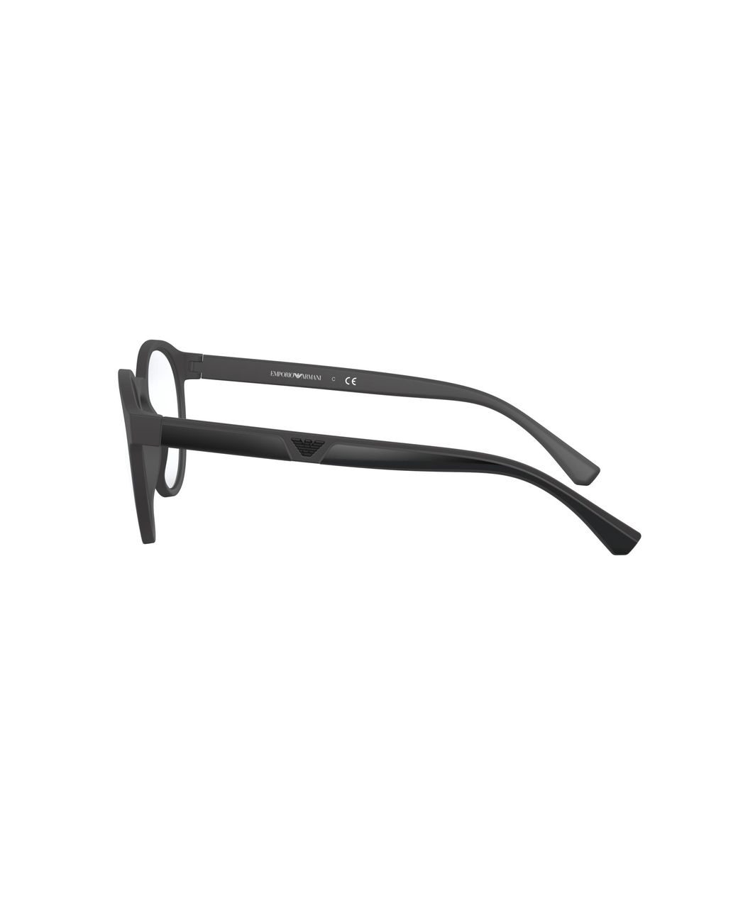 Emporio Armani Black Ea4152 58011W Sunglasses Injected Transparent Pantos Normal Clip-On for men