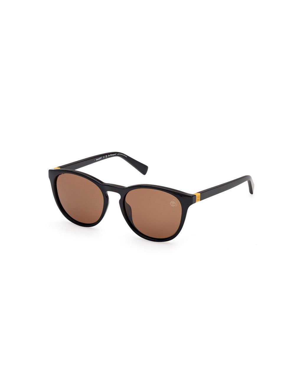 Timberland Black Tb00049 01H Sunglasses Injected Round Polarized