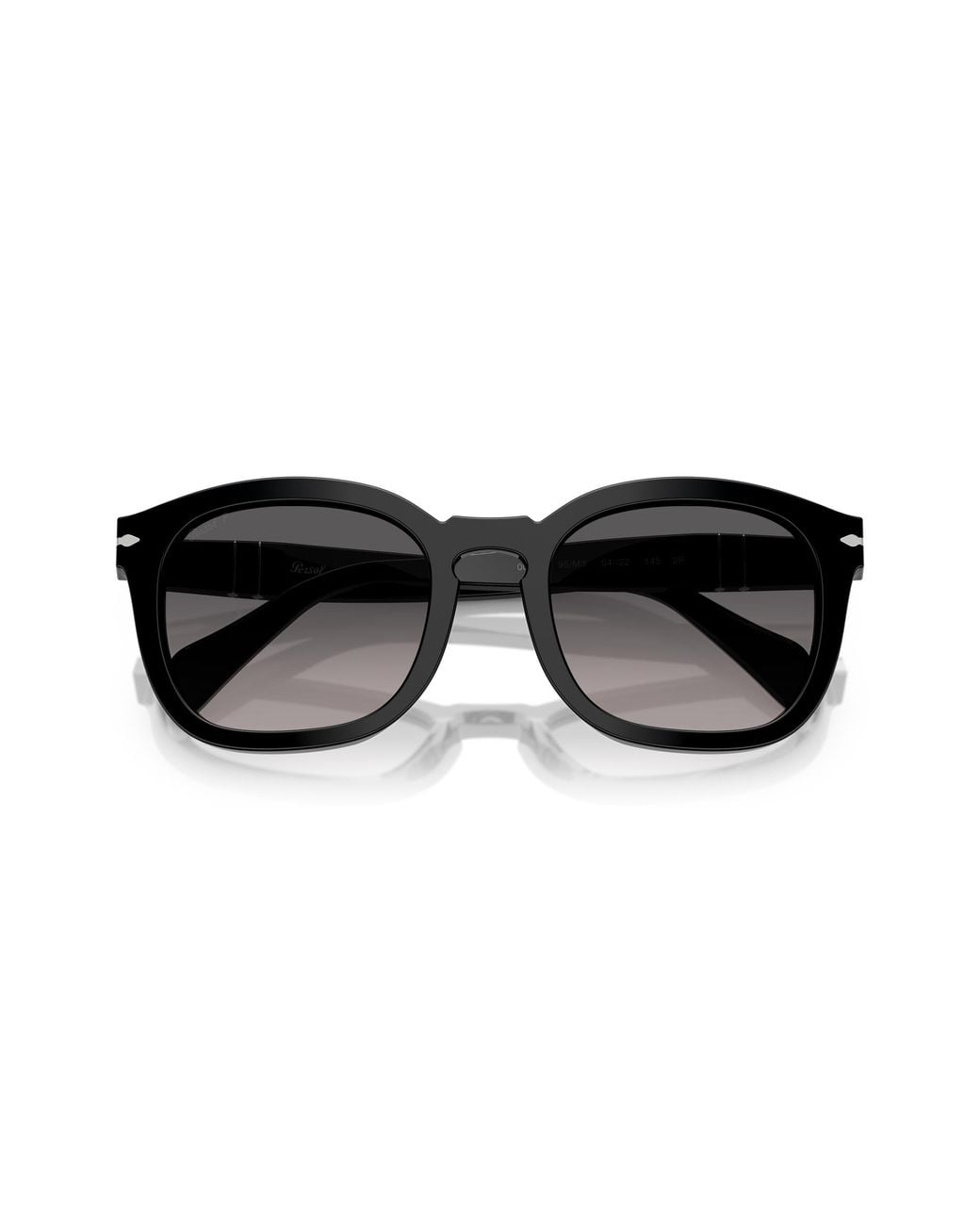 Persol Black Po0082S 95/M3 Sunglasses Acetate Geometric Polarized Shaded