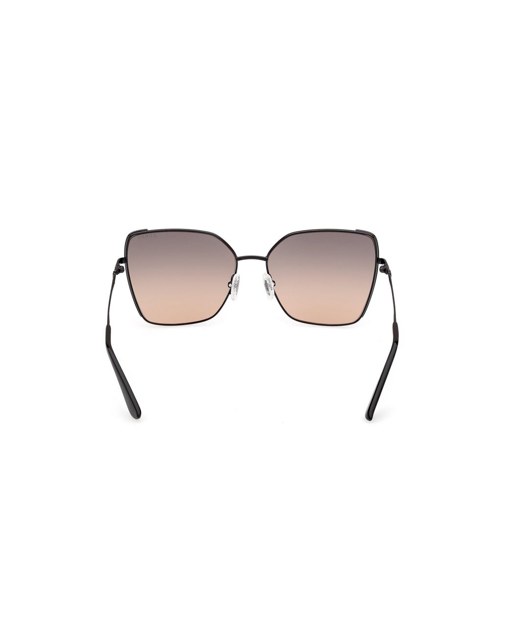 Guess Black Gu00192 01B Sunglasses Metal Smoke Butterfly Normal