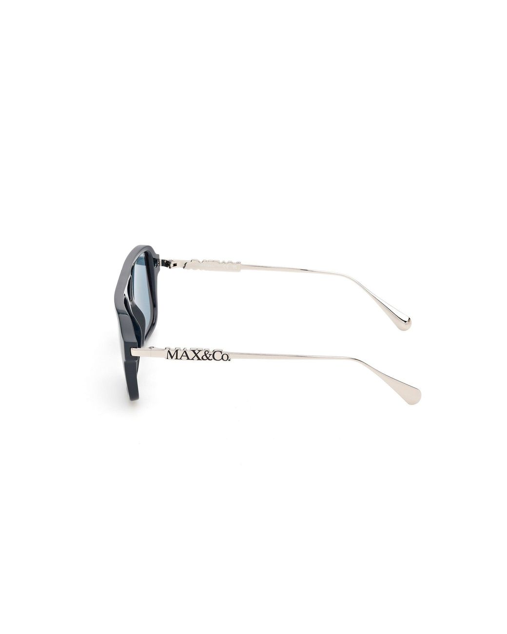 MAX&Co. Black Mo0171 96N Sunglasses Injected Squared Normal