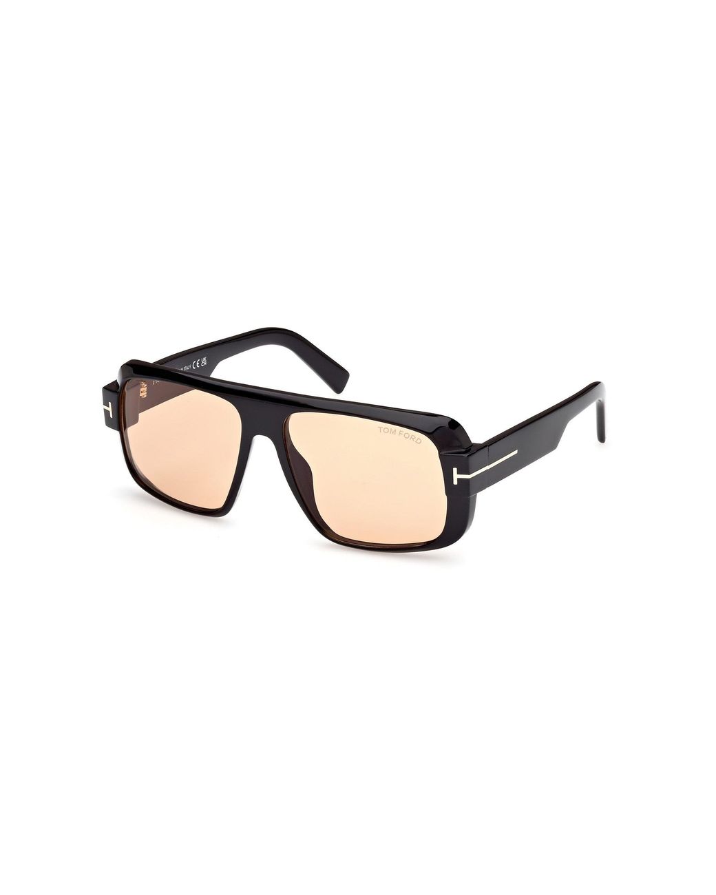 Tom Ford Black Ft1101 Turner 01E Sunglasses Acetate Squared Photochromatic for men