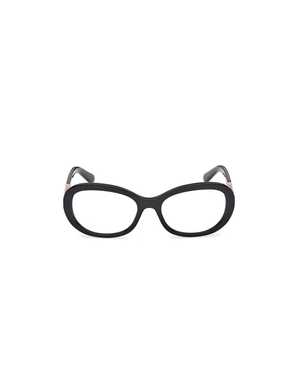 Guess Black Gm50065 52 Optical Frames Acetate Round Normal