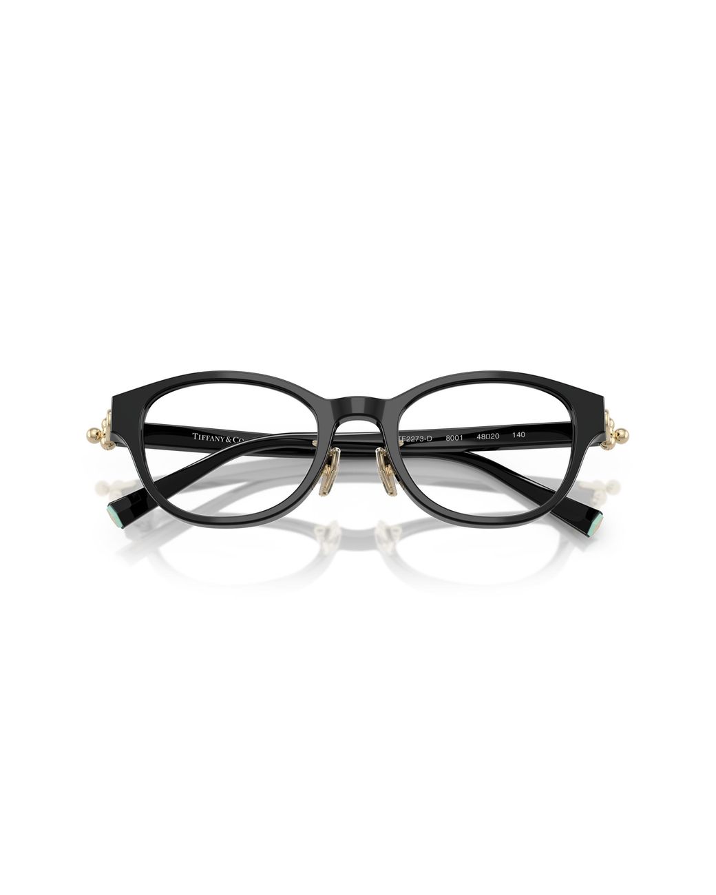 Tiffany & Co Black Tf2273D 8001 Optical Frames Acetate Round Normal