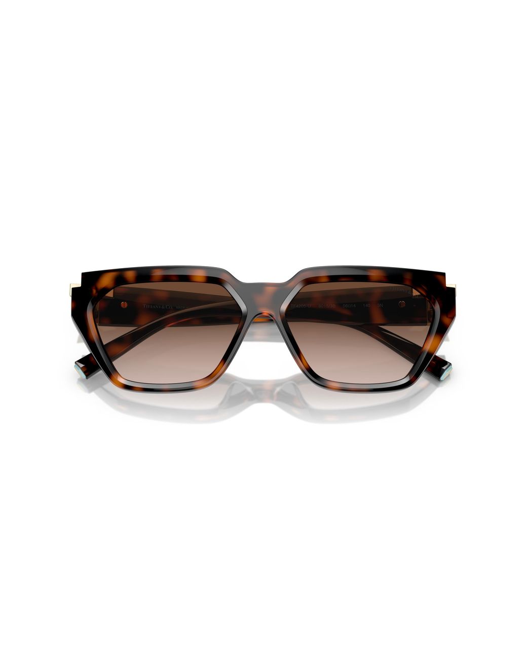 Tiffany & Co Black Tf4205U 80153B Sunglasses Injected Geometric Normal Shaded