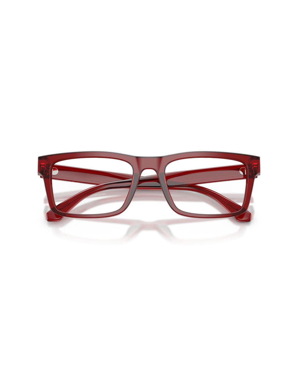 Emporio Armani Black Ea3254 6248 Optical Frames Acetate Squared Normal for men