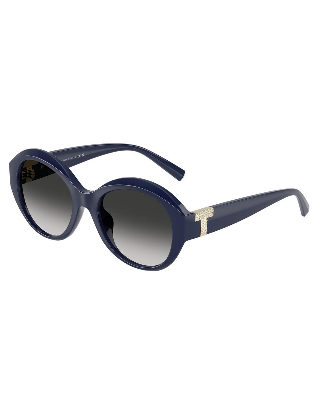 Tiffany & Co Black Tf4227Bu 83963C Sunglasses Injected Round Normal Shaded
