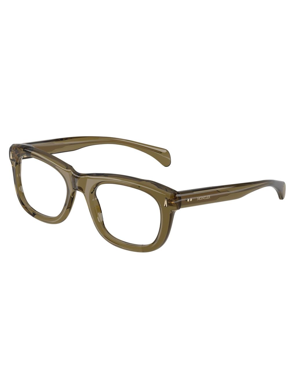 Moncler Black Me2040 Meteore 3049 Optical Frames Acetate Transparent Squared Normal