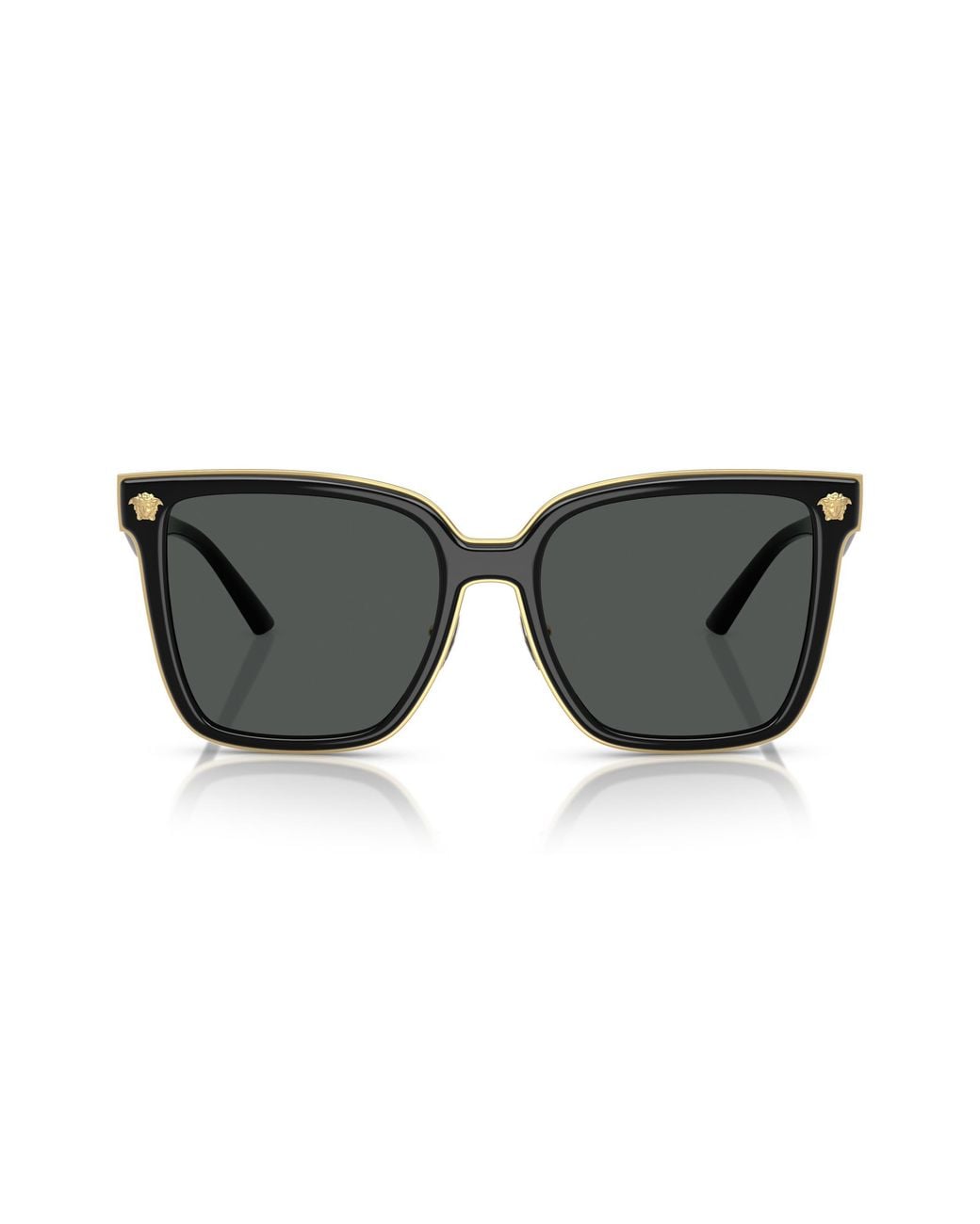 Versace Black Ve2278D Gb1/87 Sunglasses Metal Butterfly Normal