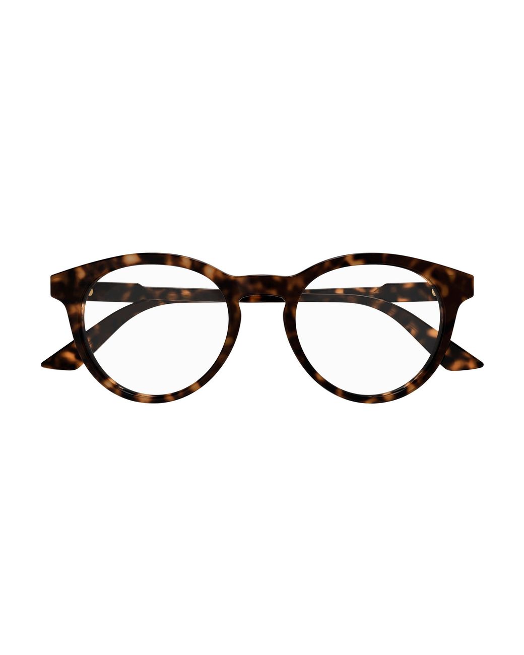 Gucci Black Gg1822O 002 Optical Frames Acetate Transparent Round for men