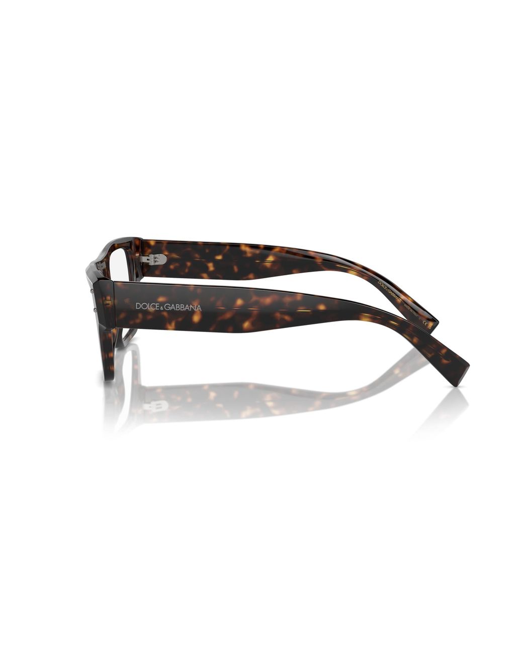 Dolce & Gabbana Black Dg3384 502 Optical Frames Acetate Transparent Squared Normal for men