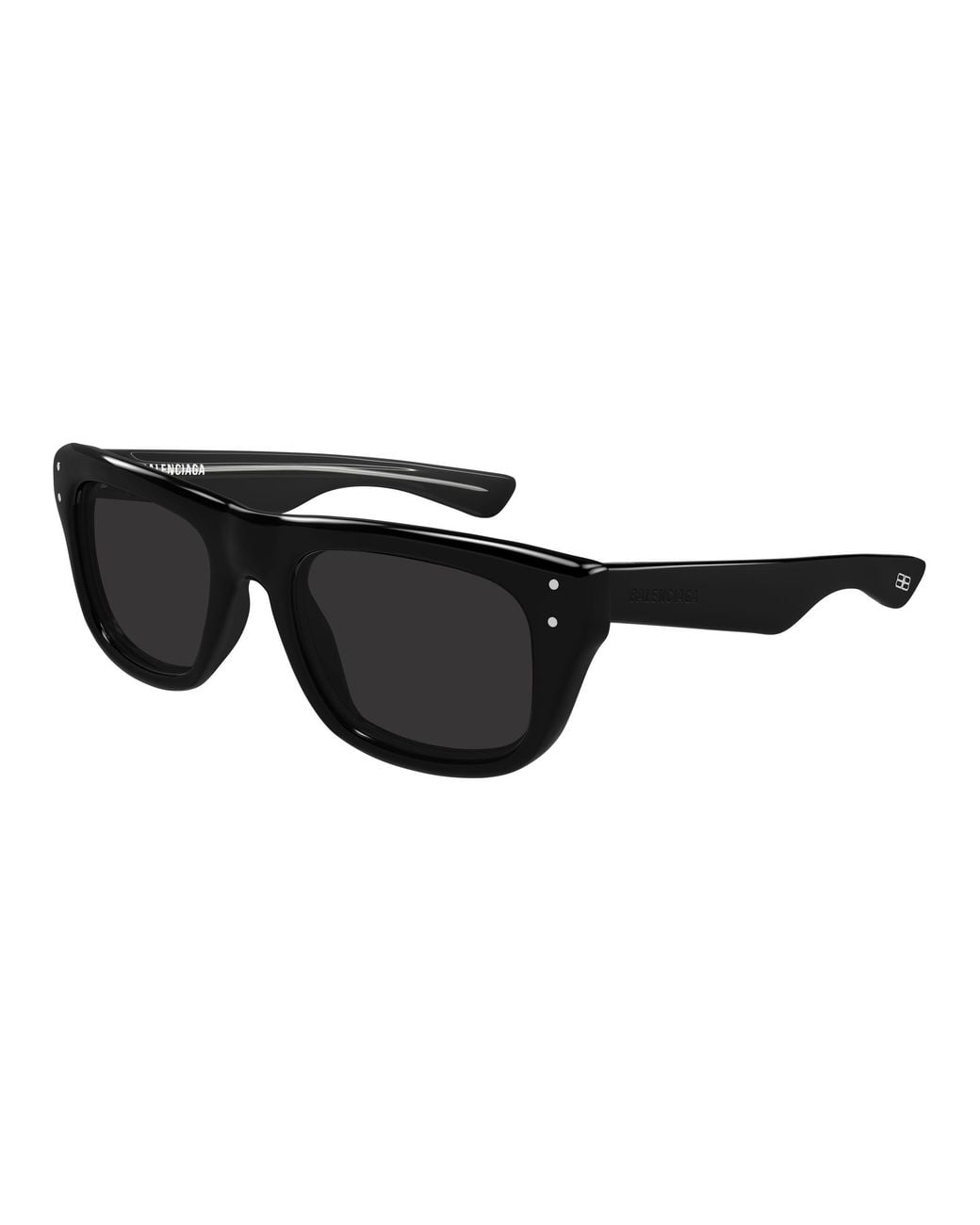 Balenciaga Black Bb0521S 001 Sunglasses Acetate Squared for men