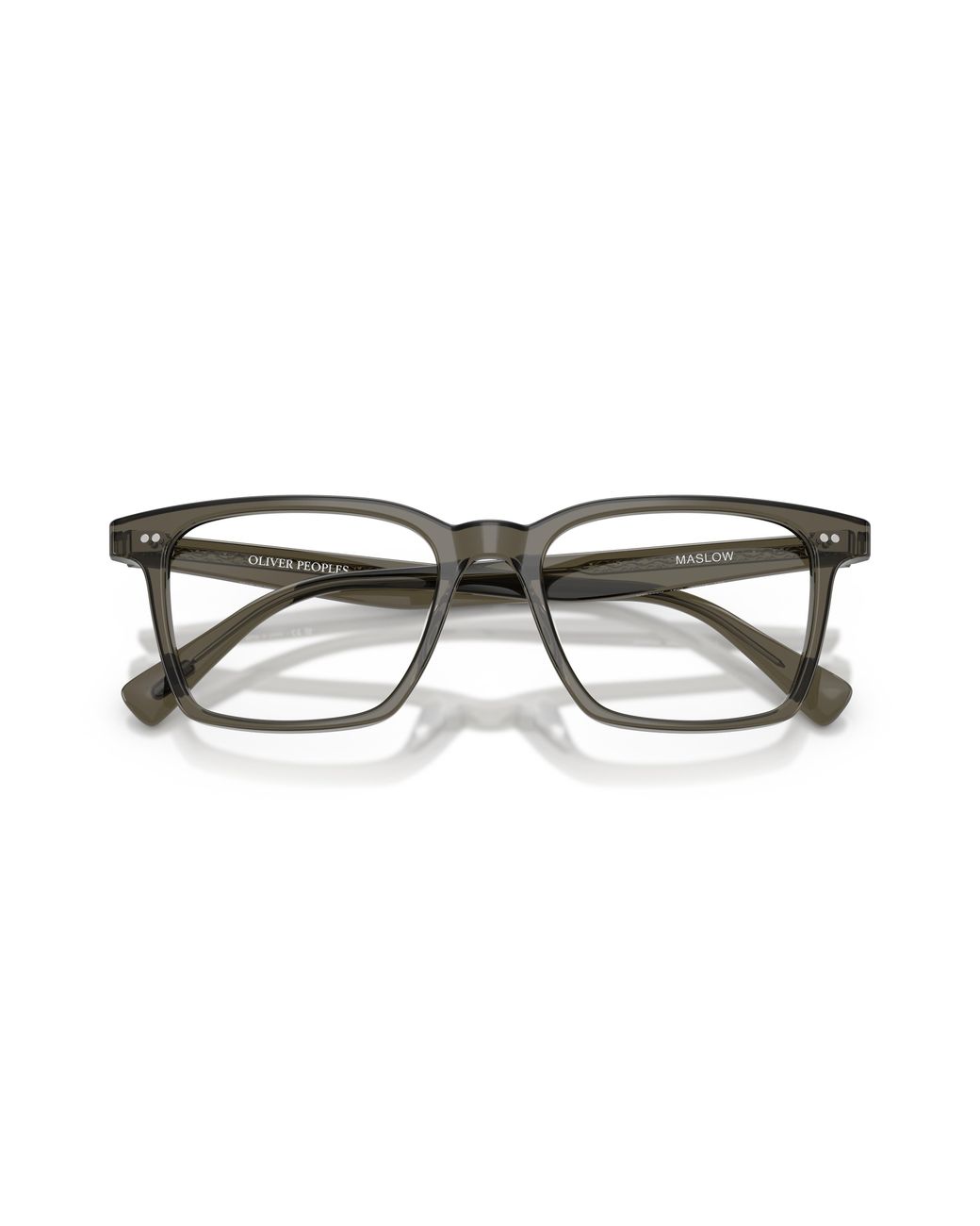 Oliver Peoples Black Ov5622U Maslow 1821 Optical Frames Acetate Transparent Pillow Normal for men
