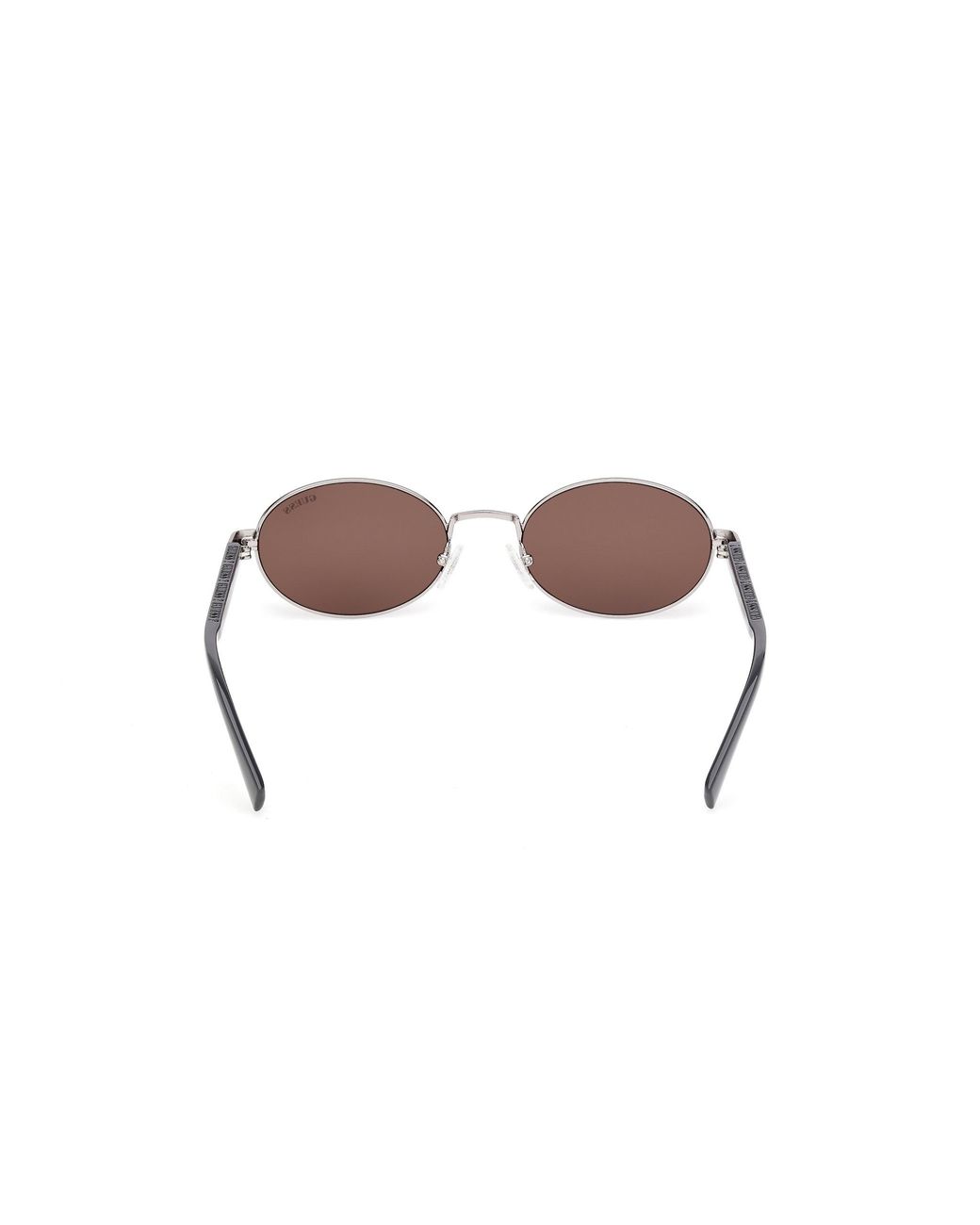 Guess Black Gu00232 08E Sunglasses Metal Round Normal