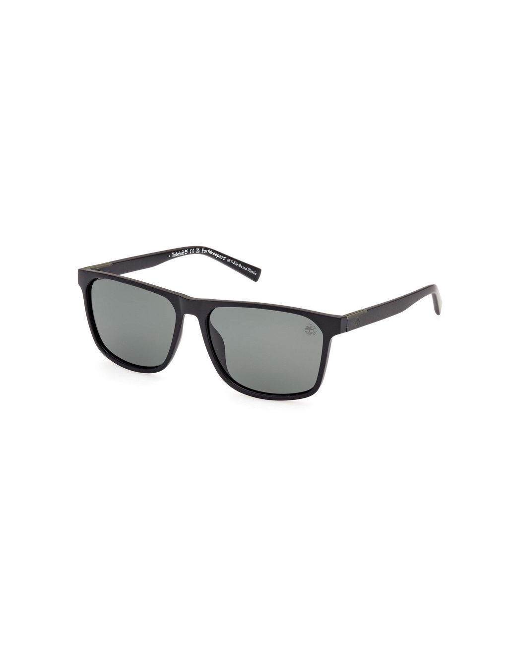 Timberland Black Tb9312 02R Sunglasses Injected Squared Polarized for men