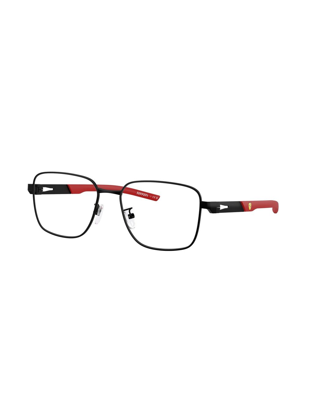 FERRARI SCUDERIA Black Fz7012D 101 Optical Frames Metal Pillow Normal