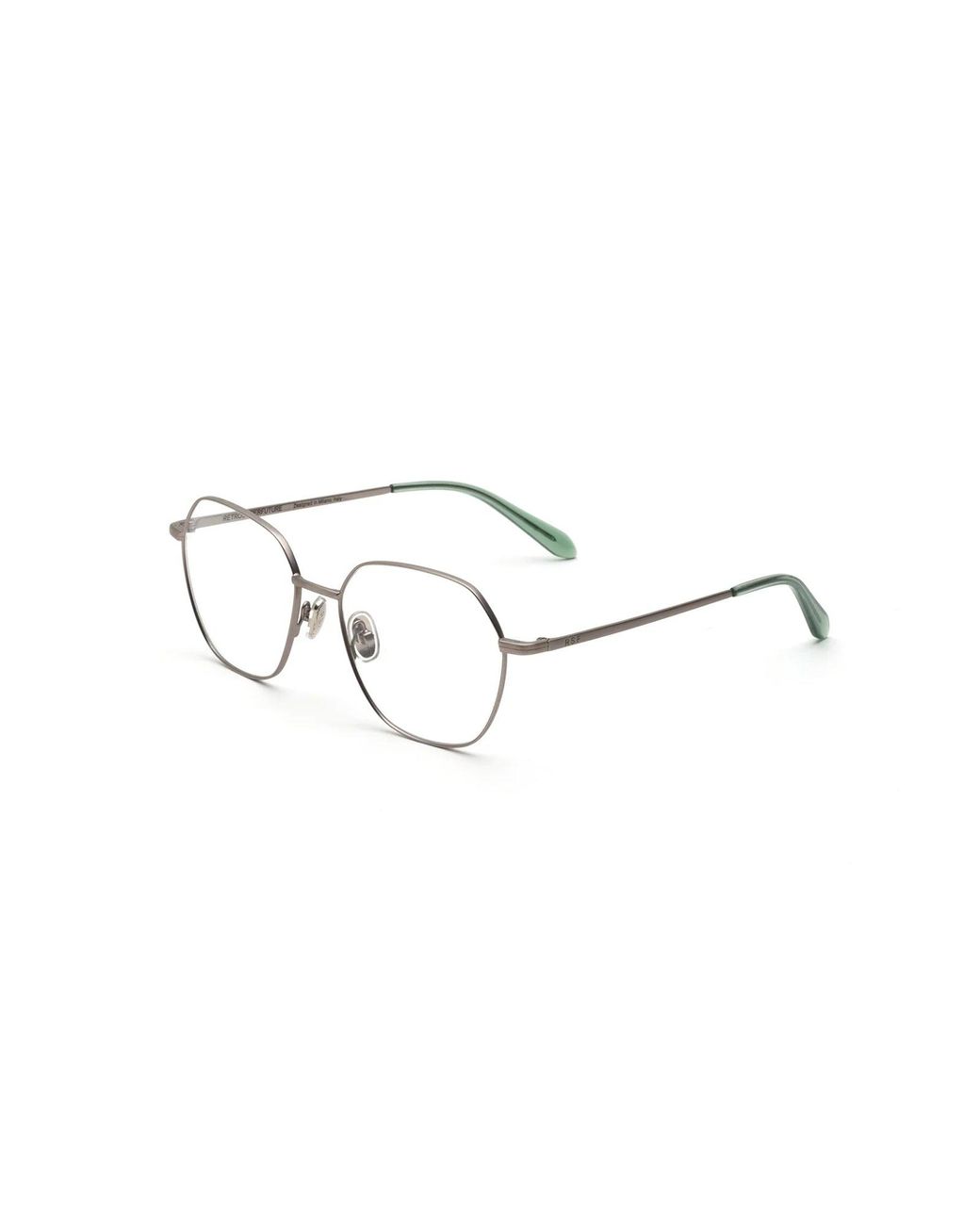 Retrosuperfuture Black I74 Numero 138 Salvia Optical Frames Metal Geometric