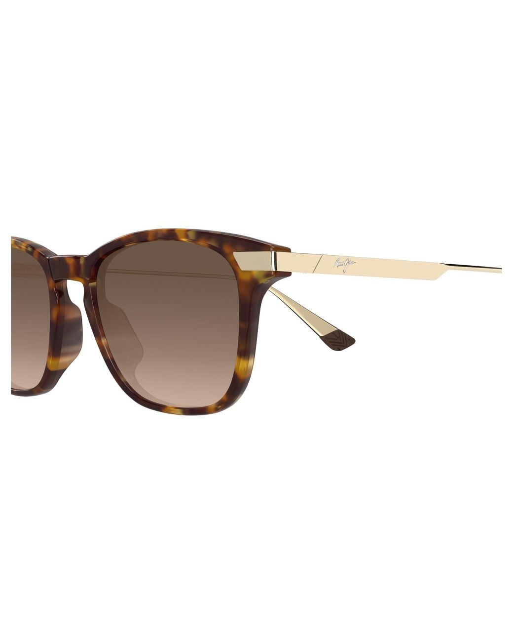 Maui Jim Black Mj0623S 002 Occhiali Da Sole Bio-Iniettato Bronzo Rotonda