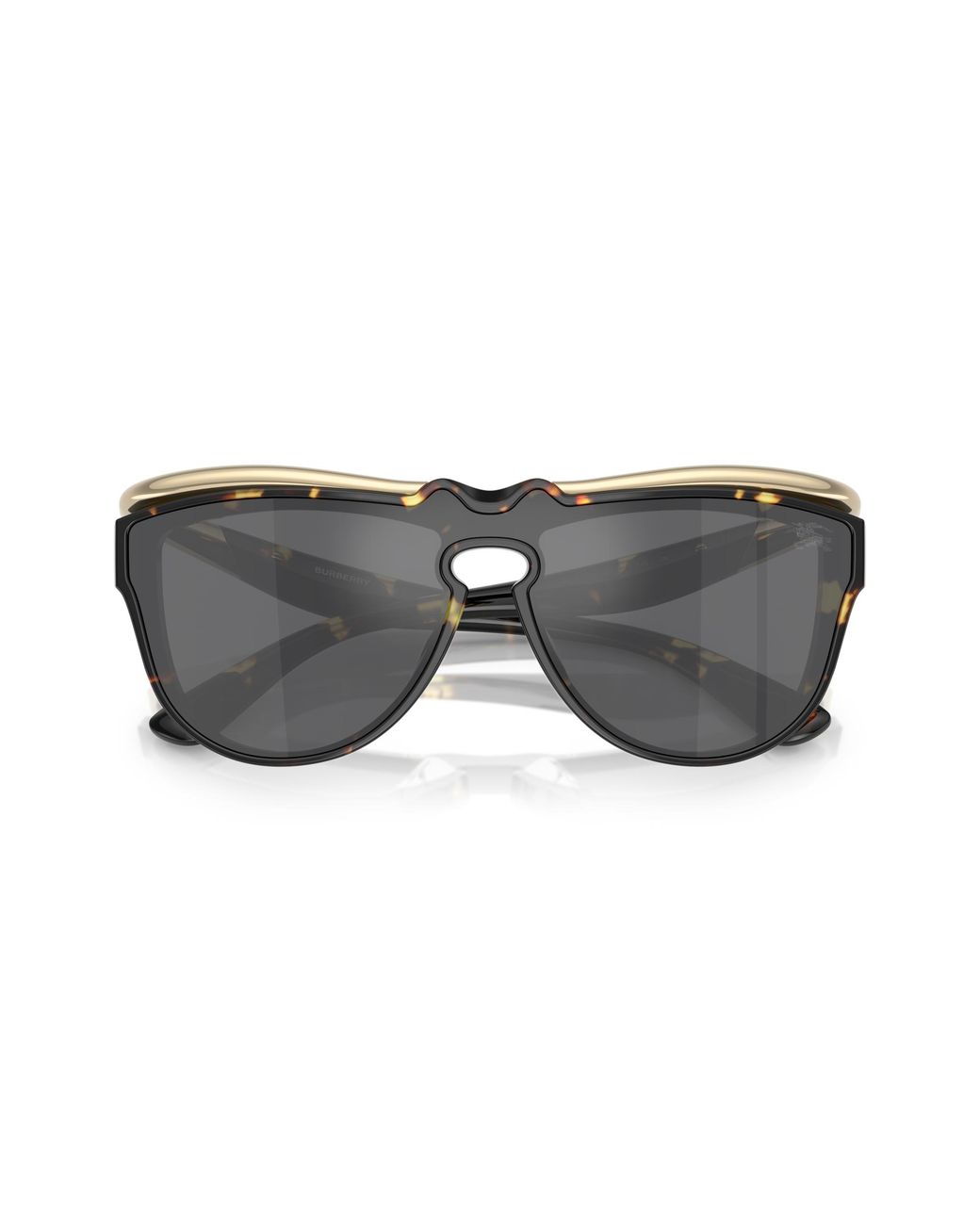 Burberry Black Be3162U 13546G Sunglasses Metal Pilot Mirrored