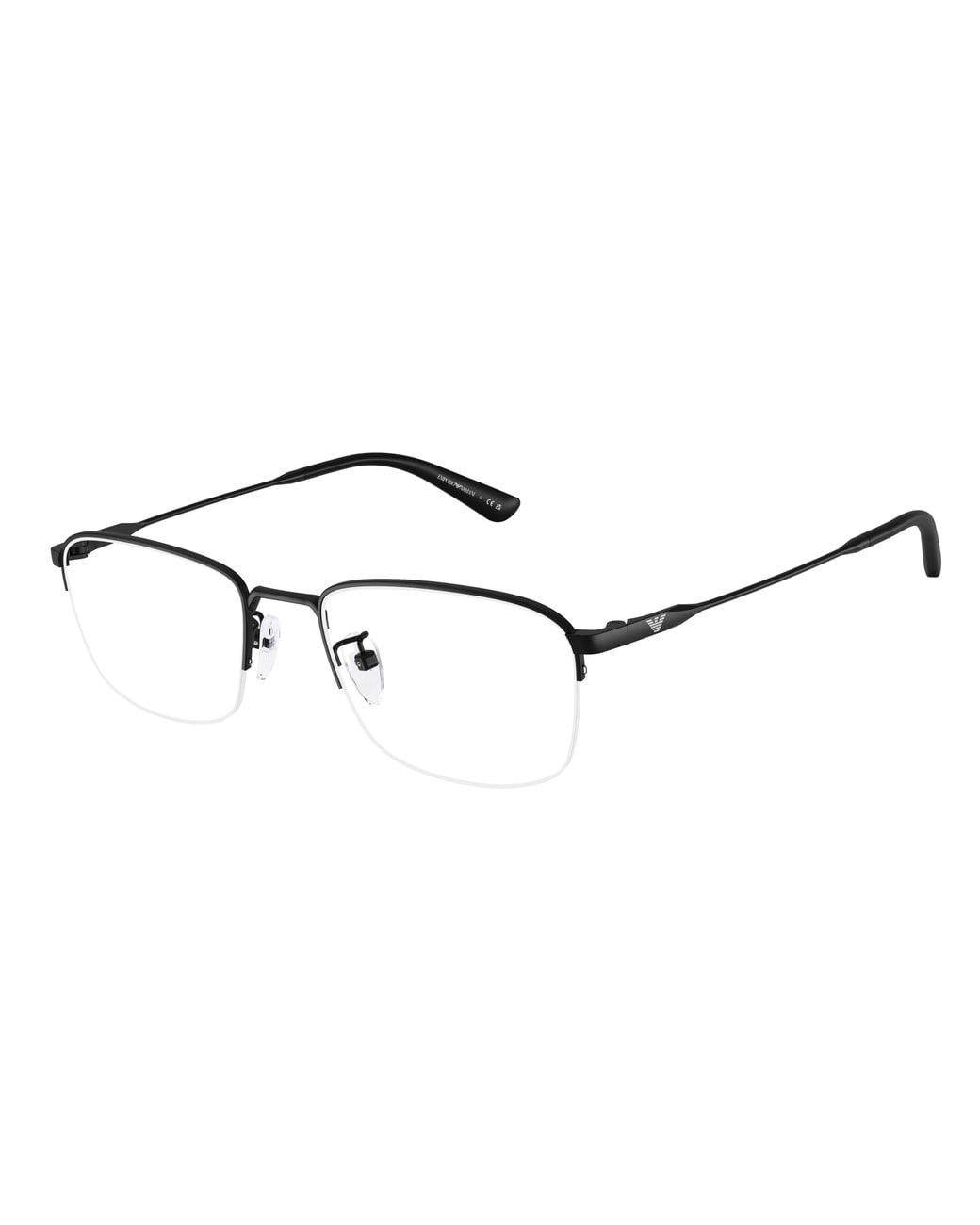 Emporio Armani Black Ea1194Td 3001 Optical Frames Titanium Transparent Pillow Normal for men
