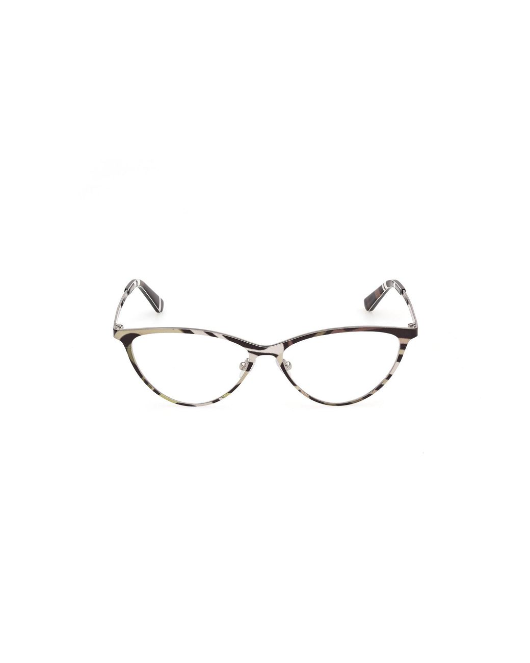 Emilio Pucci Black Ep5280 99 Optical Frames Metal Cat Eye Normal