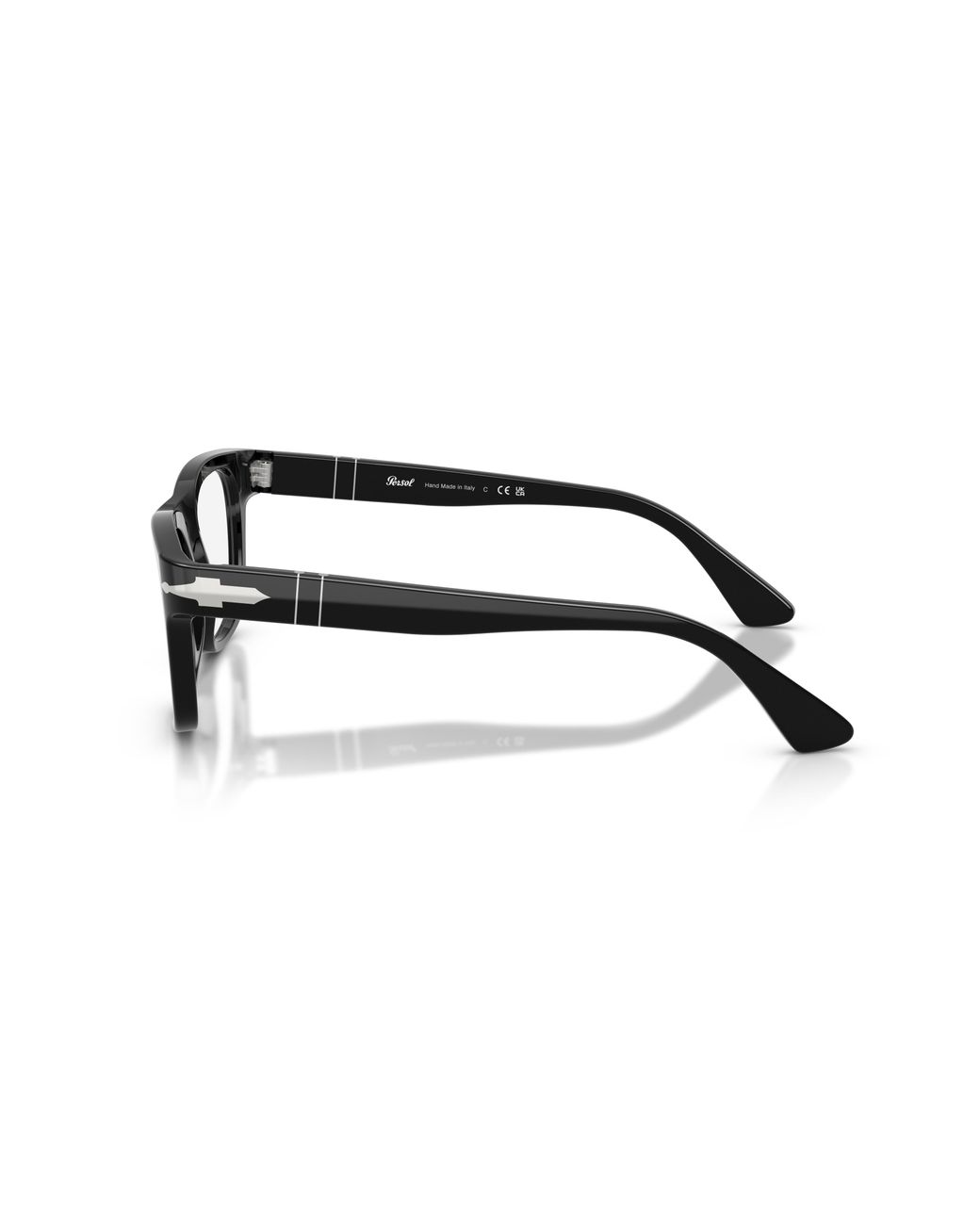 Persol Black Po3389V Cecil 95 Optical Frames Acetate Squared Normal