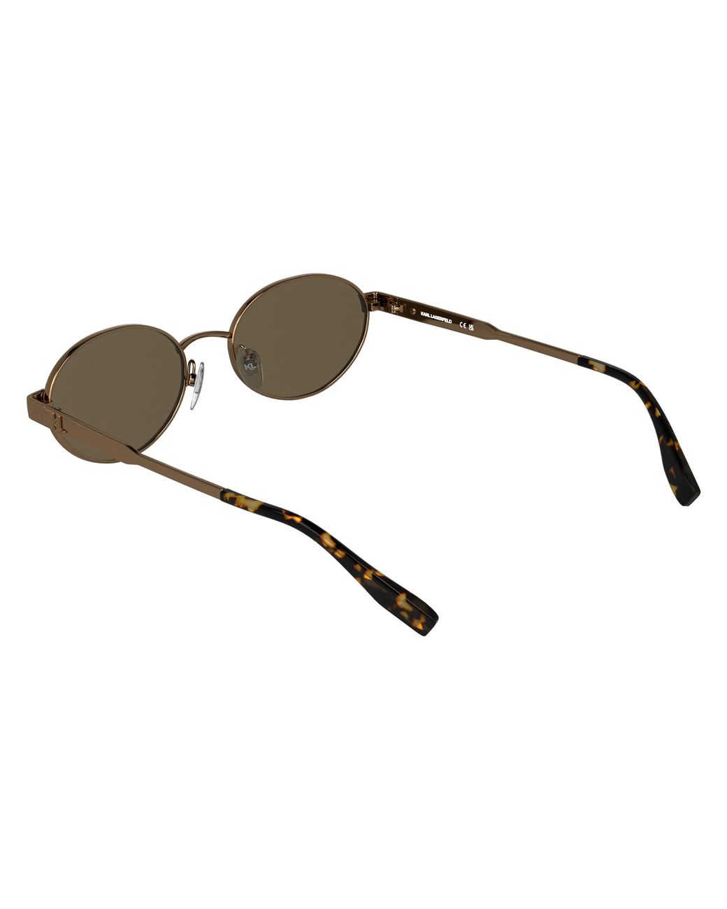 Karl Lagerfeld Black Kl366S 717 Sunglasses Metal Round Normal