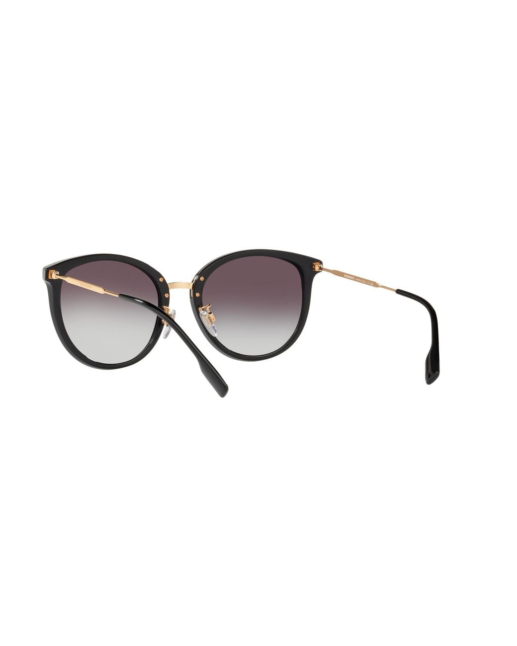 Burberry Black Be4289D 30018G Sunglasses Acetate Round Normal Shaded