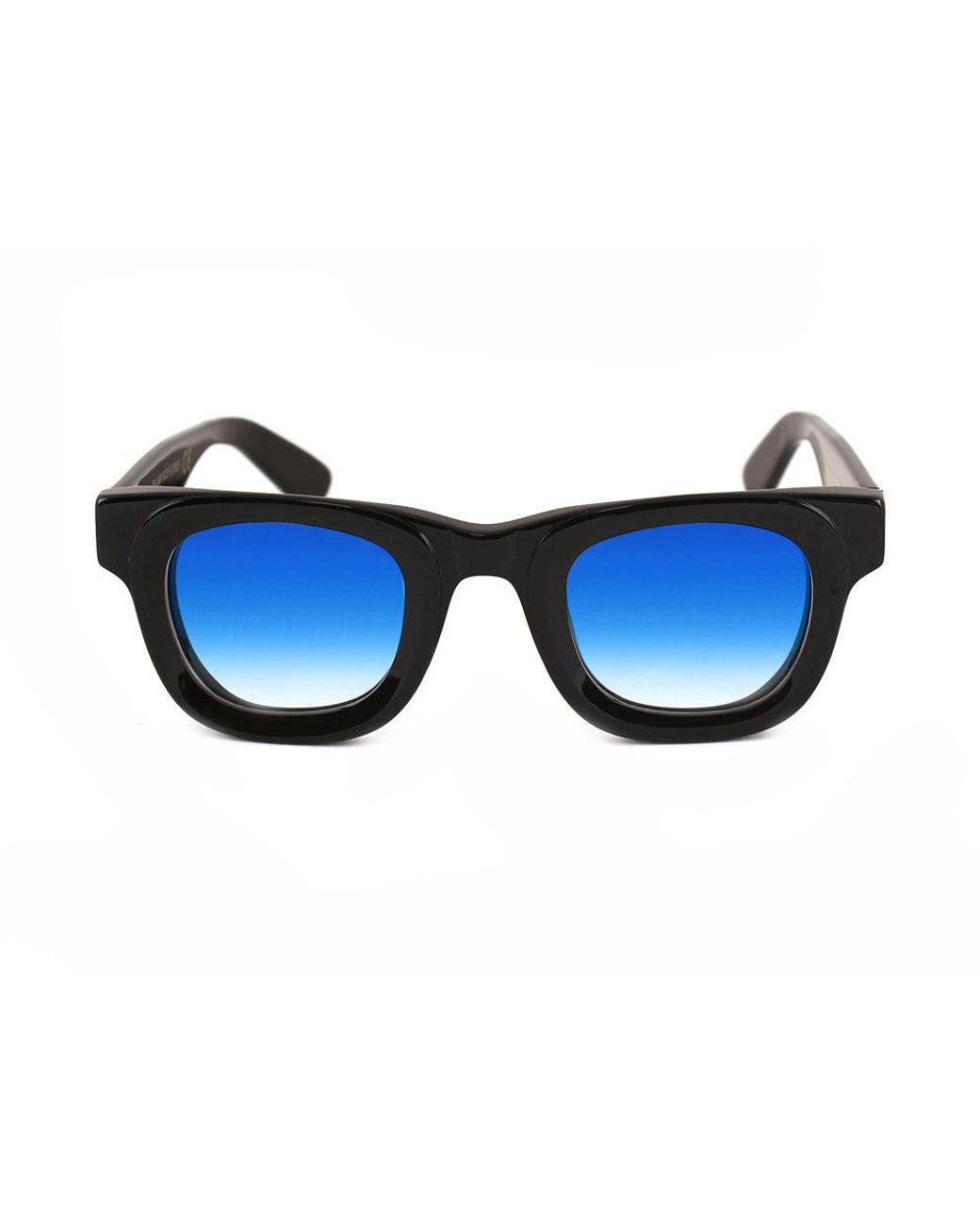 Xlab Blue Flores Sunglasses Acetate Light Squared Polarized