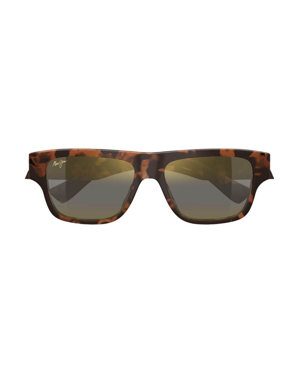 Maui Jim Black Mj0638S 002 Occhiali Da Sole Bio-Iniettato Bronzo Squadrata