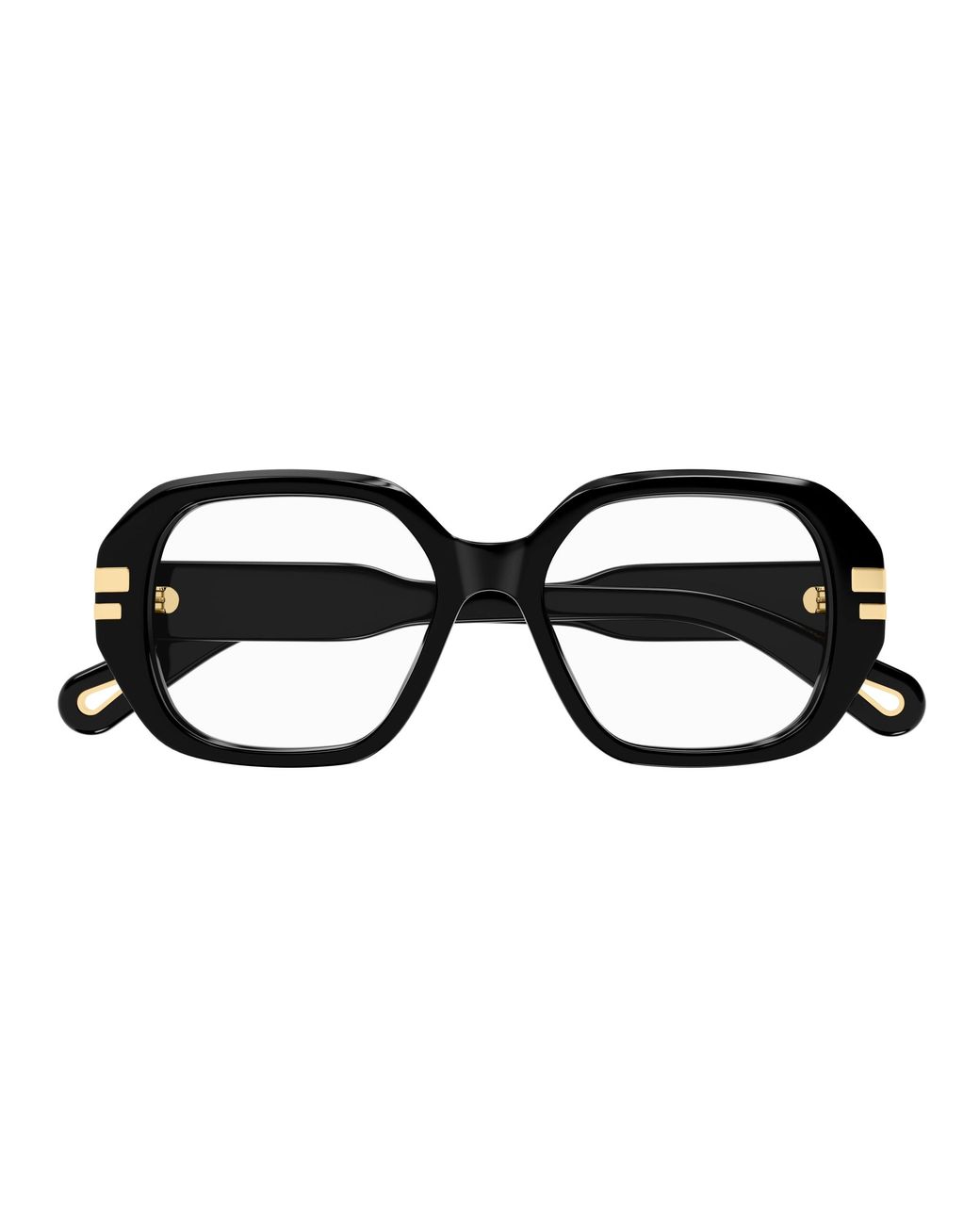 Chloé Black Ch0266O 001 Optical Frames Acetate Transparent Squared