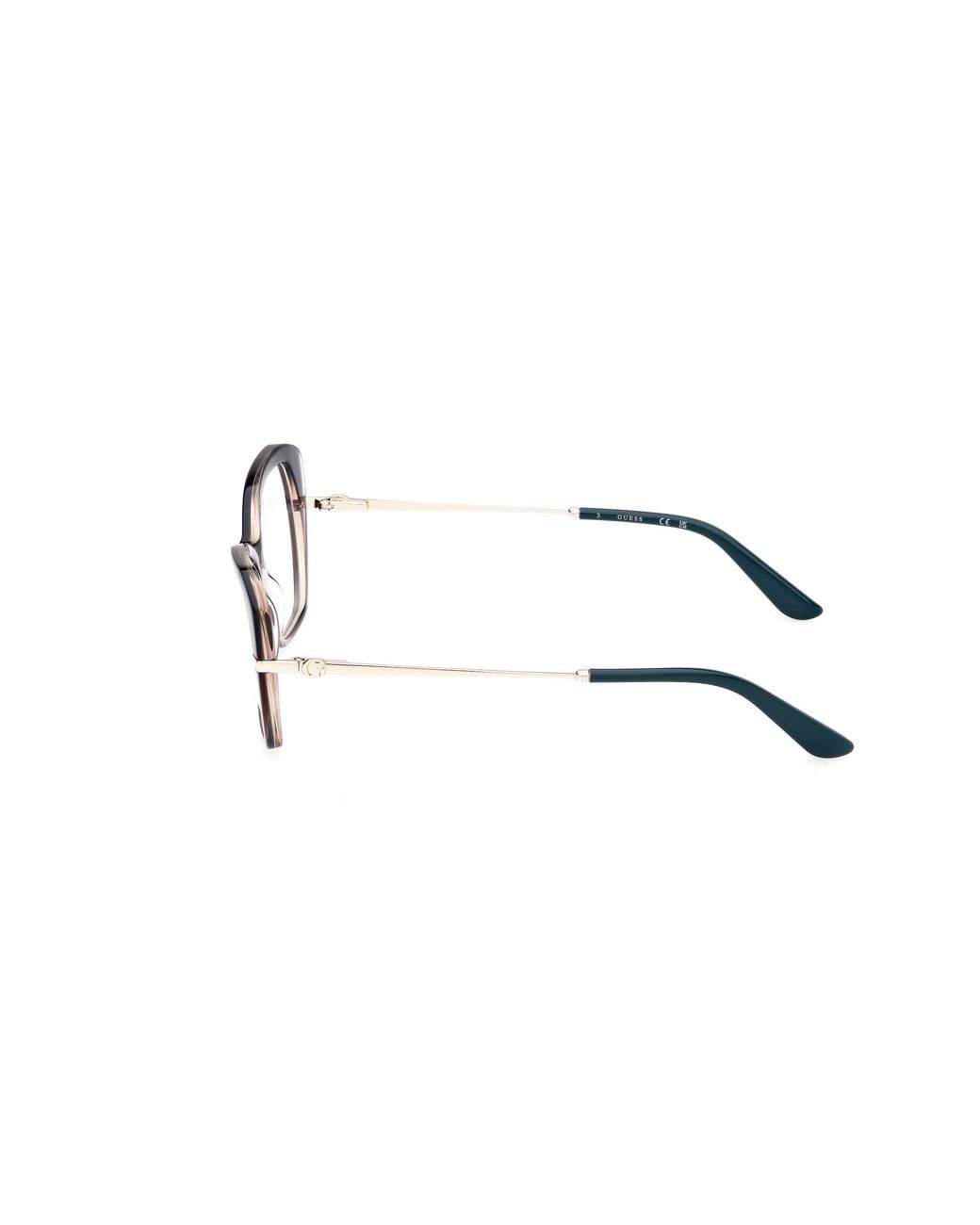 Guess Black Gu50183 095 Optical Frames Acetate Geometric Normal