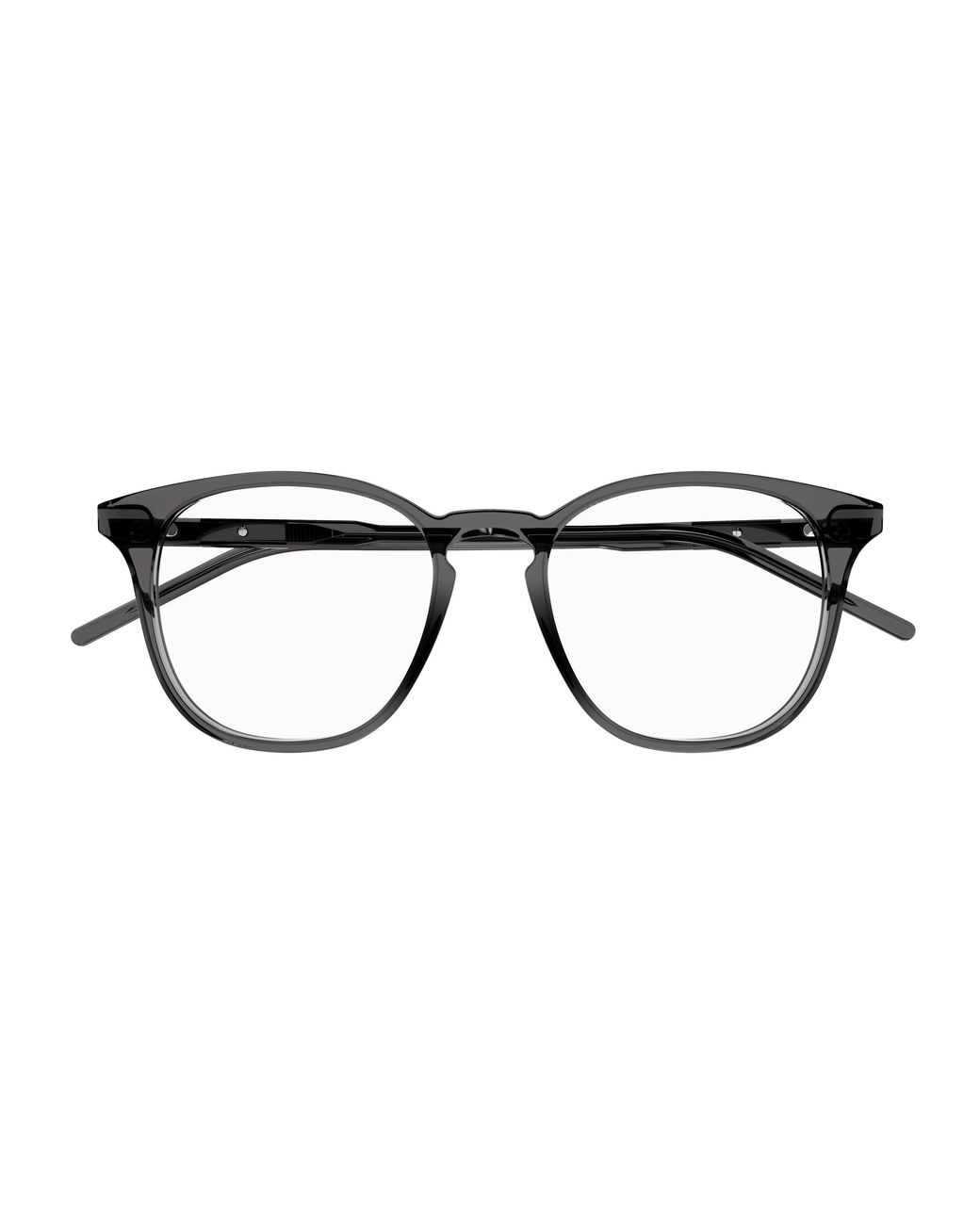 Gucci Black Gg1157O 005 Optical Frames Acetate Round for men