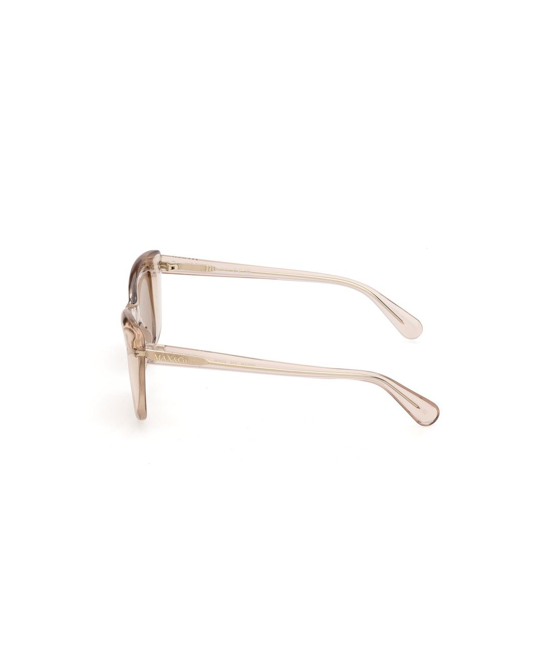 MAX&Co. Black Mo0176 57E Sunglasses Injected Butterfly Normal