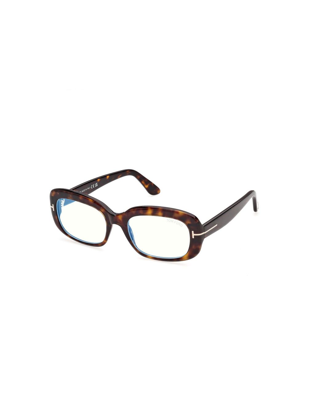 Tom Ford Black Ft6174-B 52 Optical Frames Acetate Squared Normal
