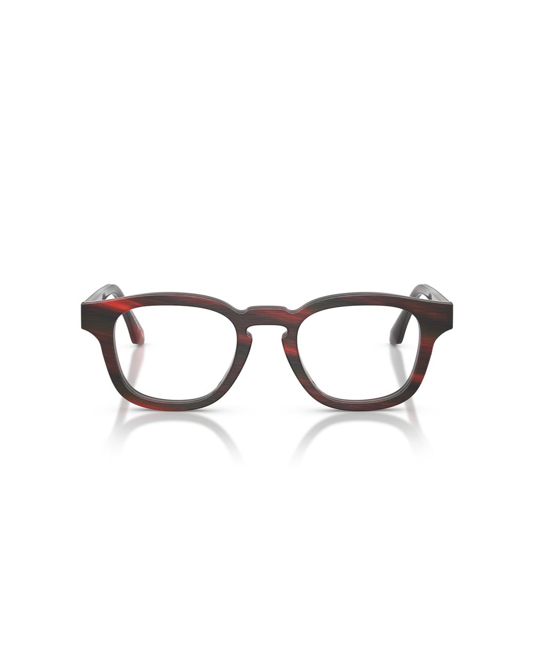 Giorgio Armani Black Ar7291U 6392 Optical Frames Acetate Transparent Pillow Normal