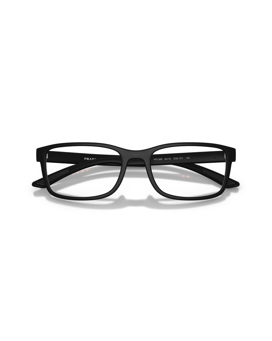 Prada Linea Rossa Black Ps 06Rv Dg01O1 Optical Frames Injected Pillow Normal for men